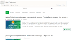 Desktop Screenshot of blog.funbridge.com